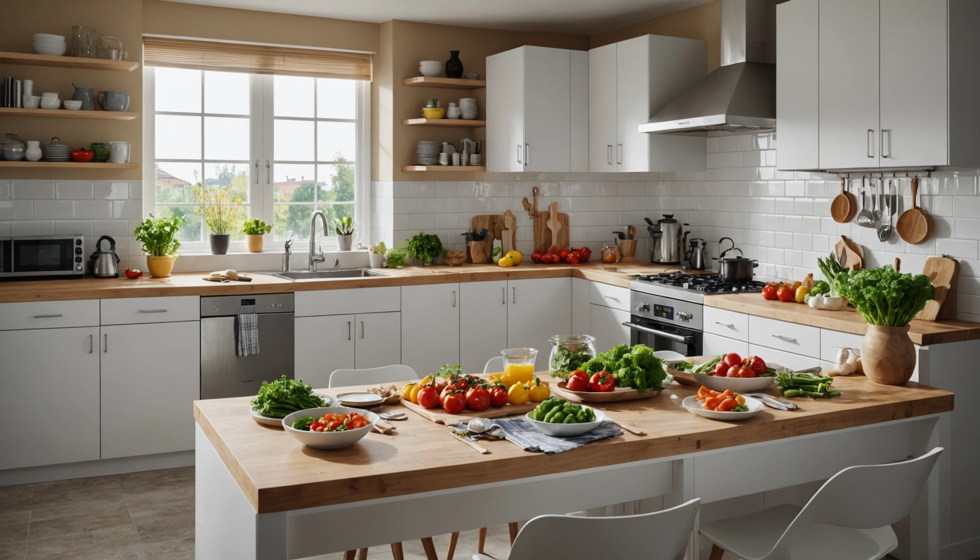 cuisine en parallele