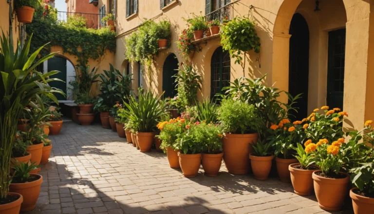 plantes en pot pour emplacement ensoleillé
