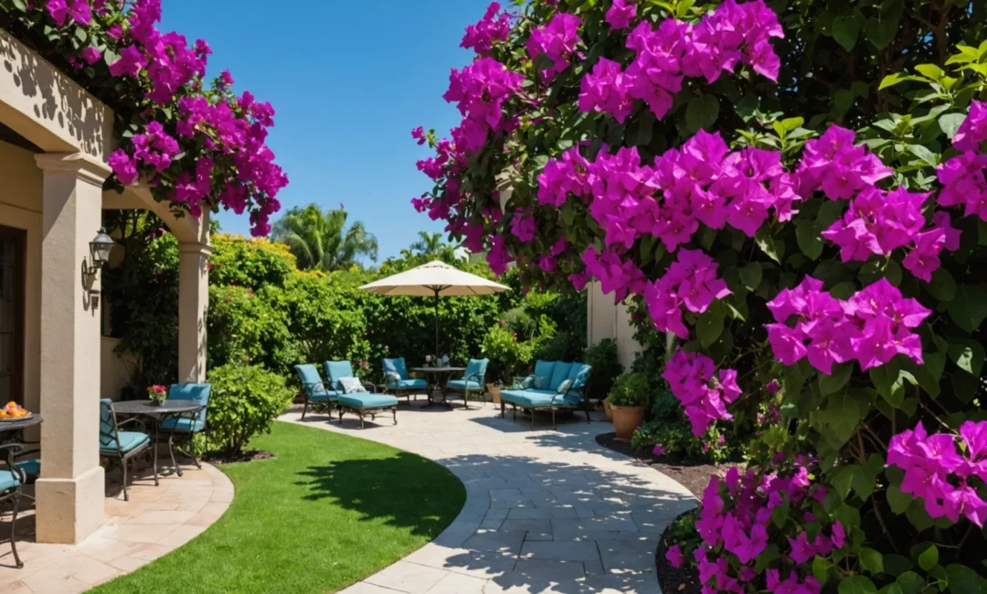 bougainvillier hybride Vera Deep Purple