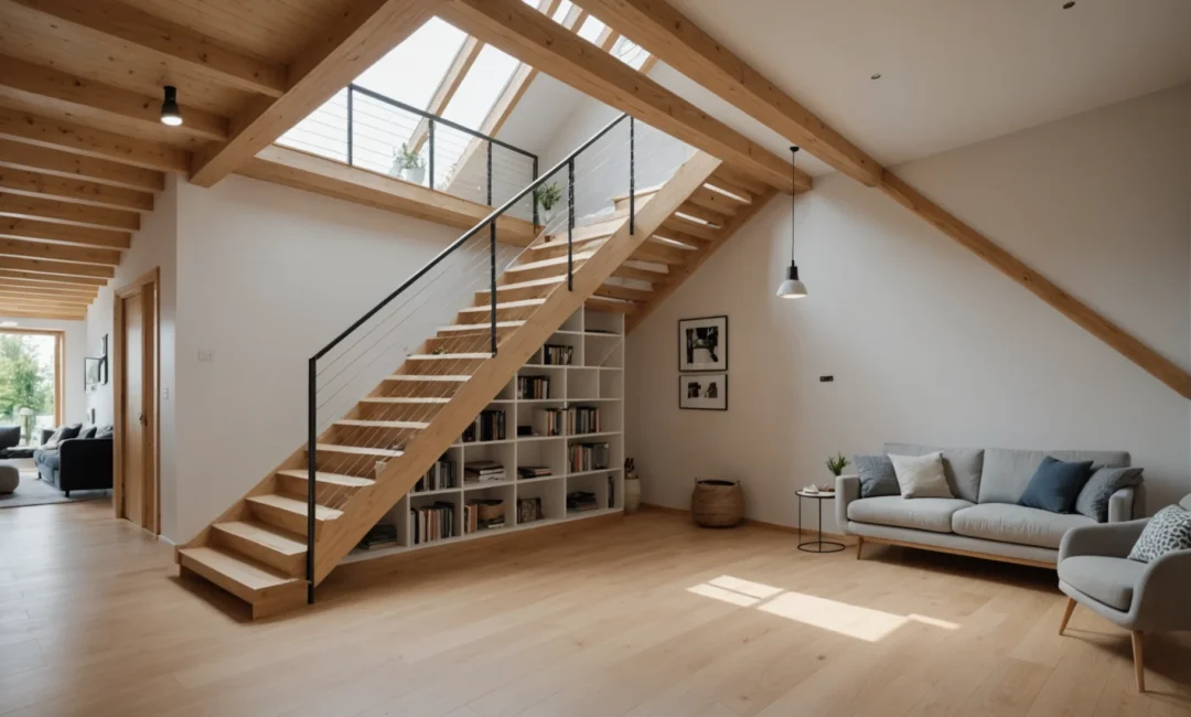escalier fixe pour grenier