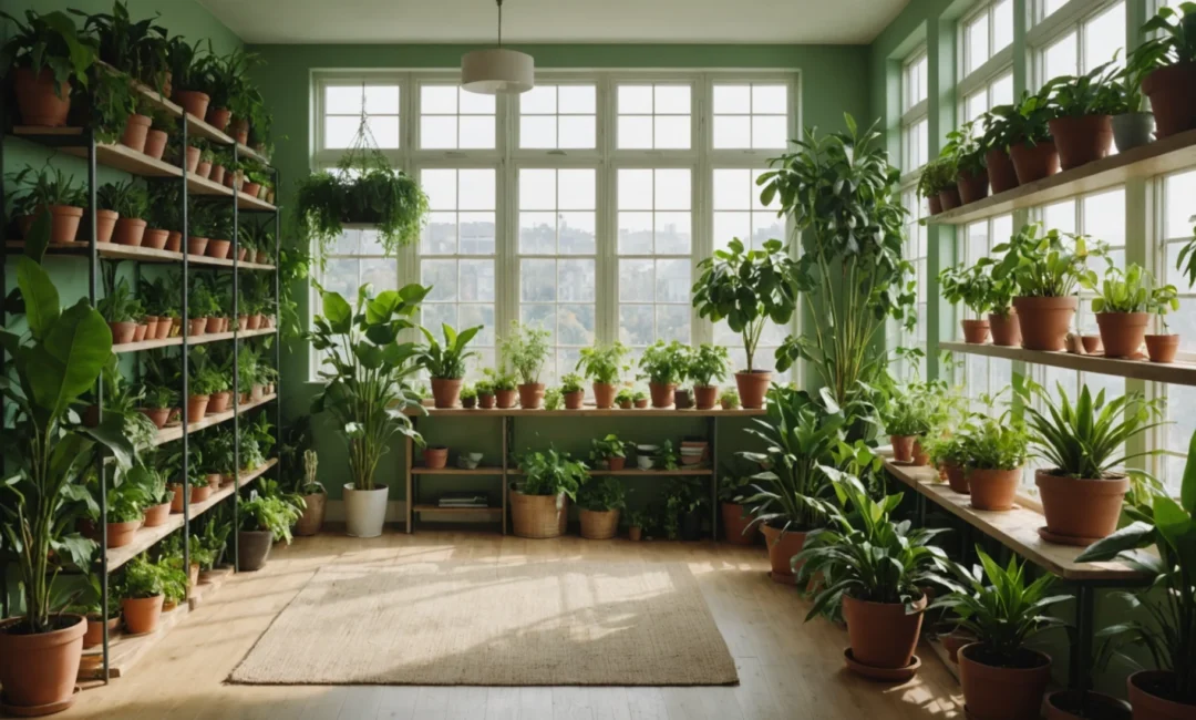 plantes d'intérieur pour le rebord de fenêtre